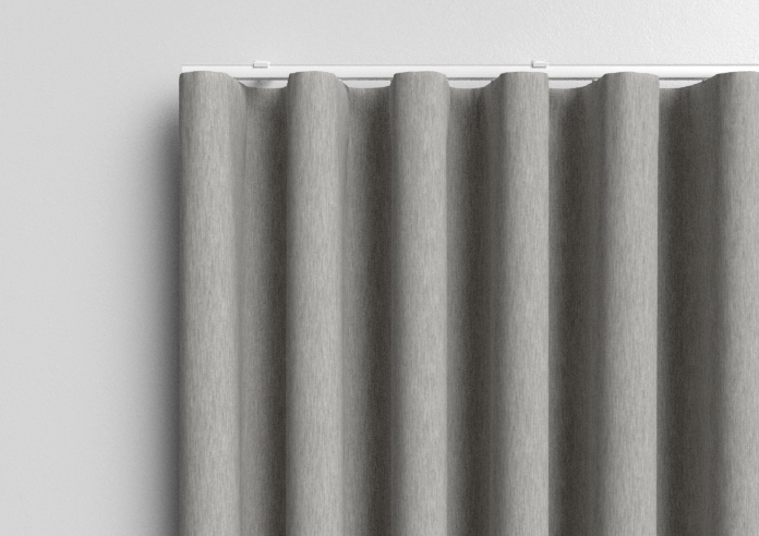 Genoa Faux Silk (Blackout), Silver Shimmer - Made to Measure Curtains - Image 14